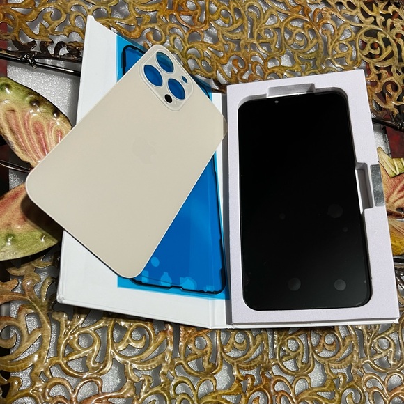 iPhone 13 Pro Max LCD Screen Replacement + Gold Back Housing